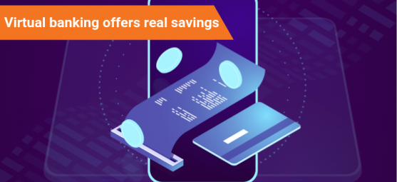 Virtual banking offers real savings