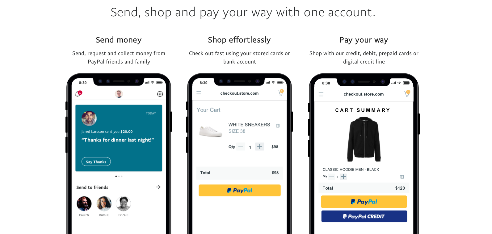 Paypal payment app