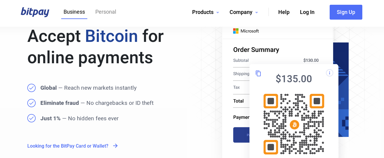 bitcoin merchant services